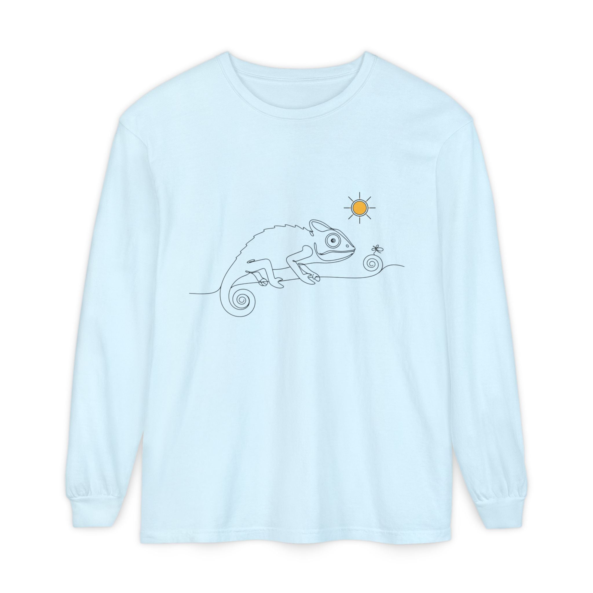 Unisex Garment-dyed Long Sleeve T-Shirt