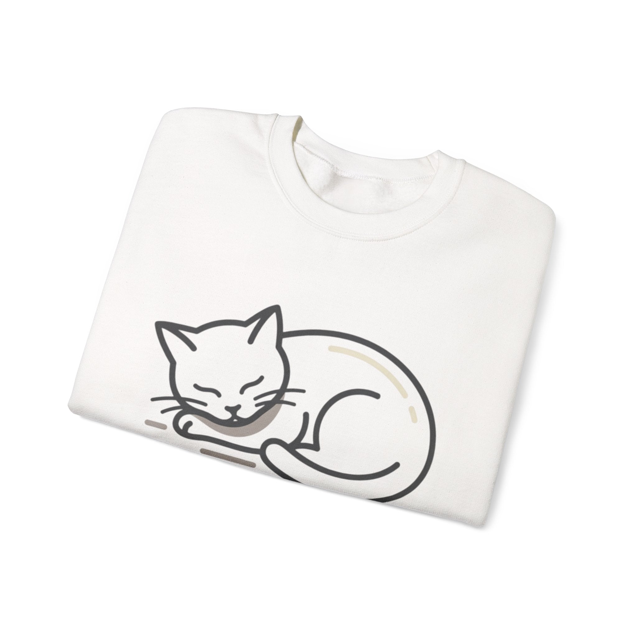 Sleeping Cat Sweatshirt | Not Today, Humans