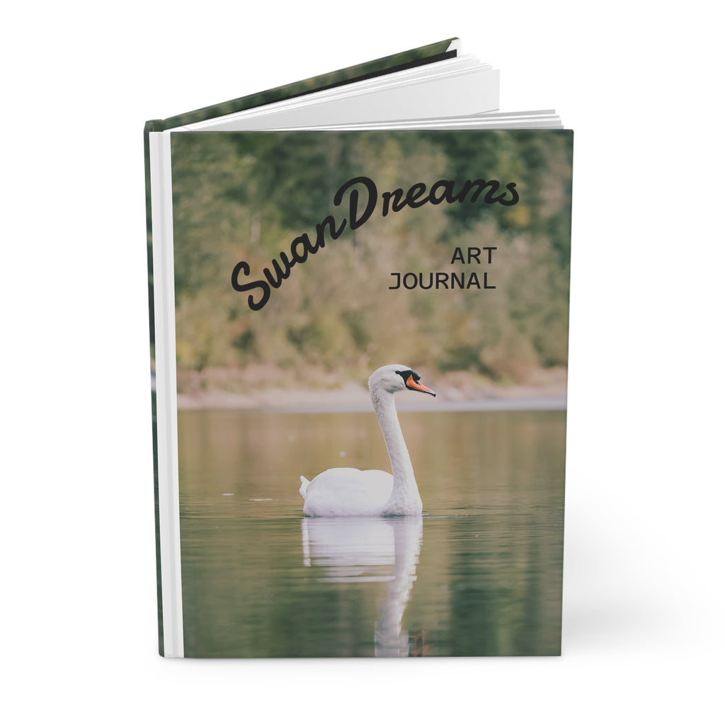Swan Dreams Hardcover - Art Journal