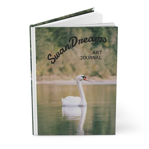 Swan Dreams Hardcover - Art Journal