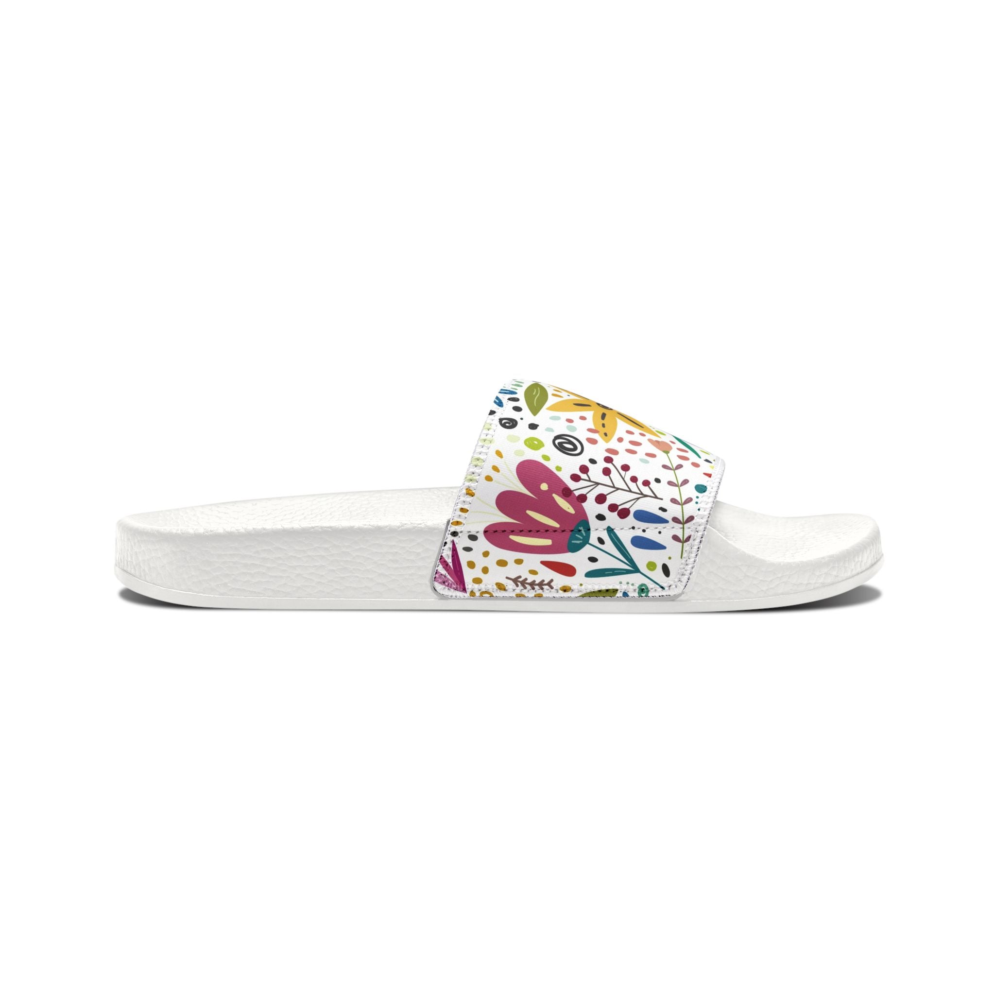 AuraVerde Wildflower Slide Sandals