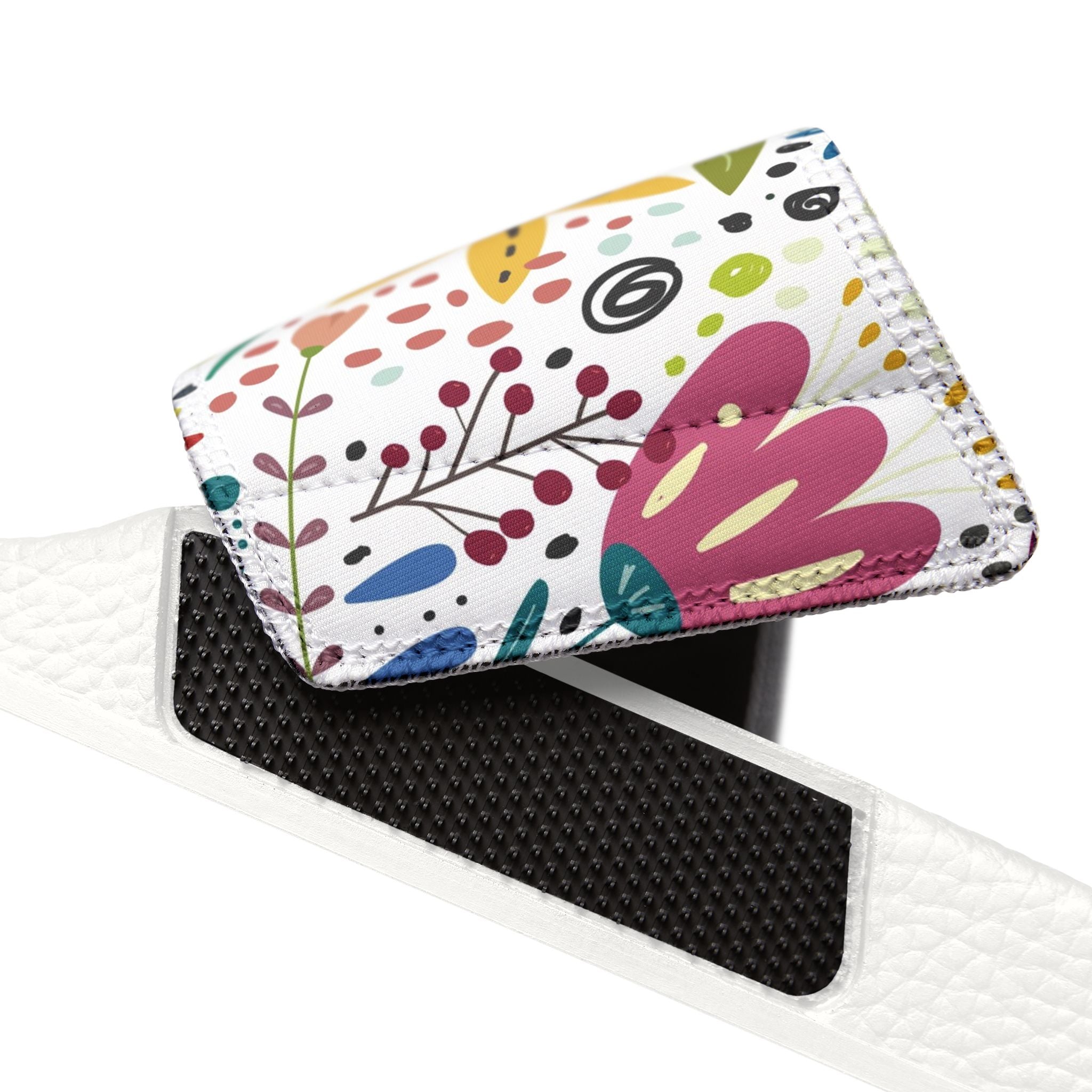 AuraVerde Wildflower Slide Sandals