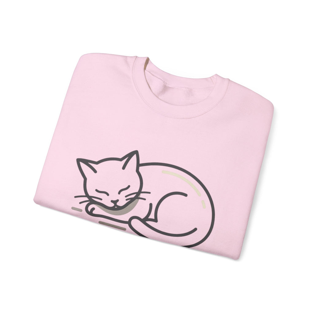 Sleeping Cat Sweatshirt | Not Today, Humans