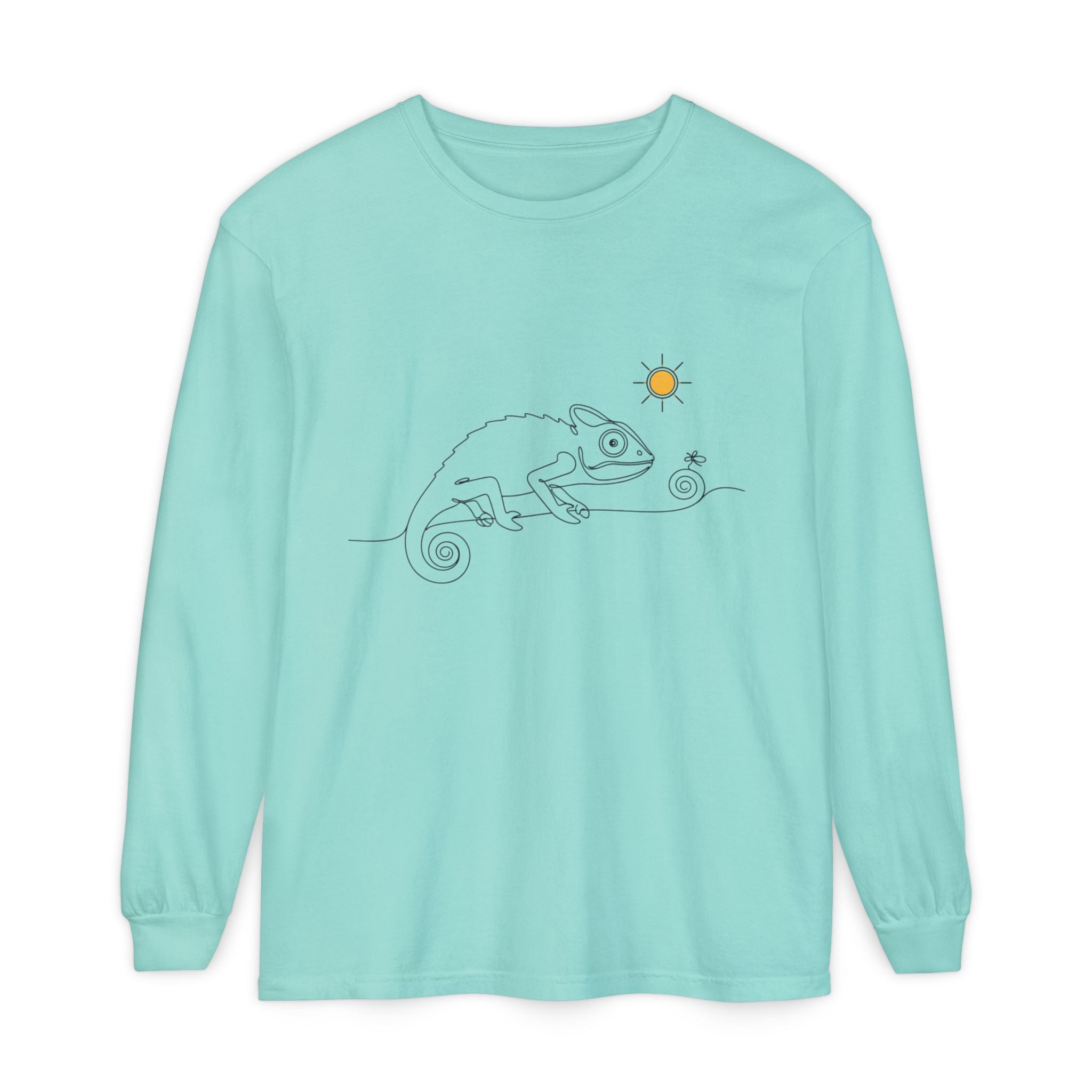 Unisex Garment-dyed Long Sleeve T-Shirt