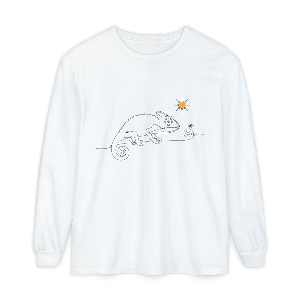Unisex Garment-dyed Long Sleeve T-Shirt