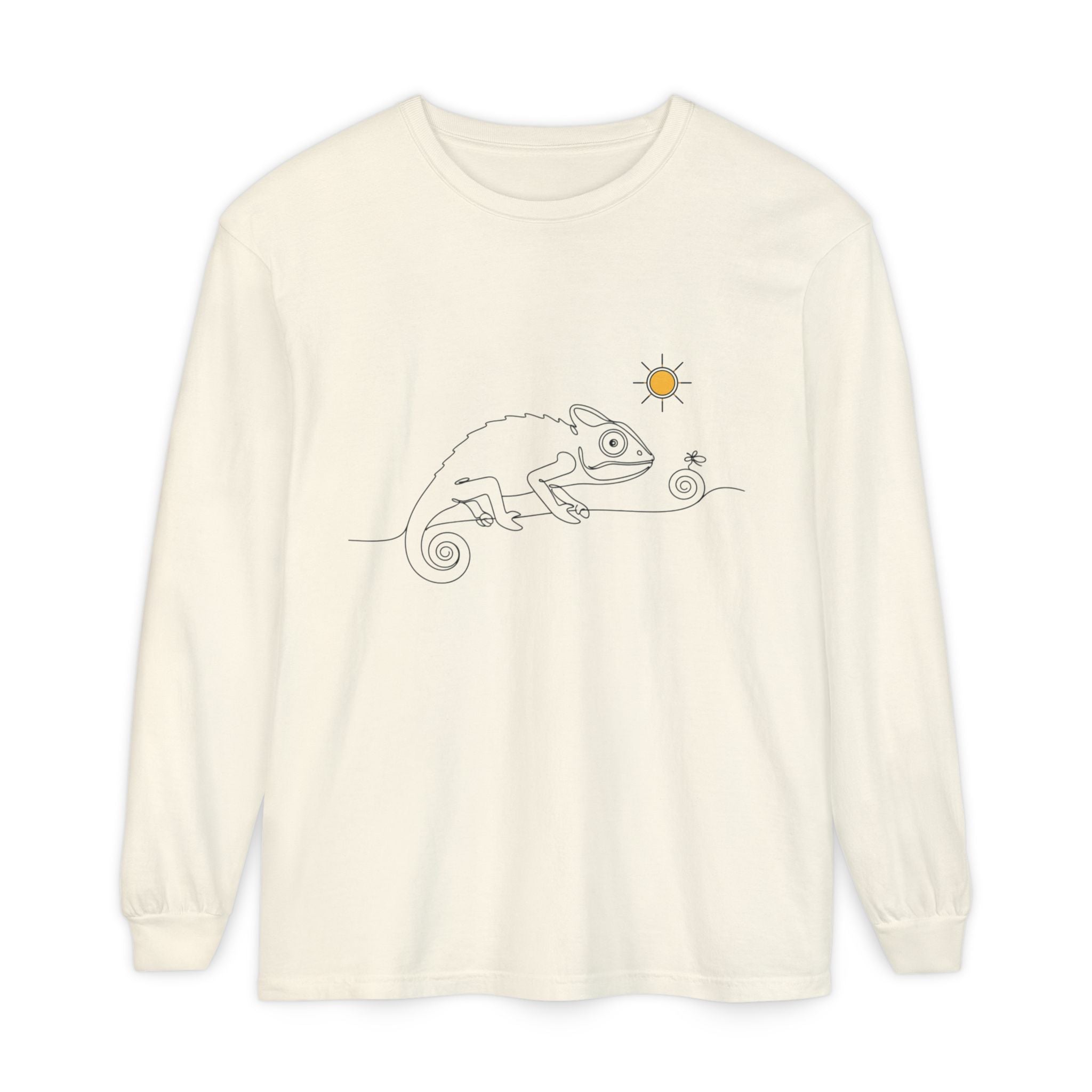 Unisex Garment-dyed Long Sleeve T-Shirt