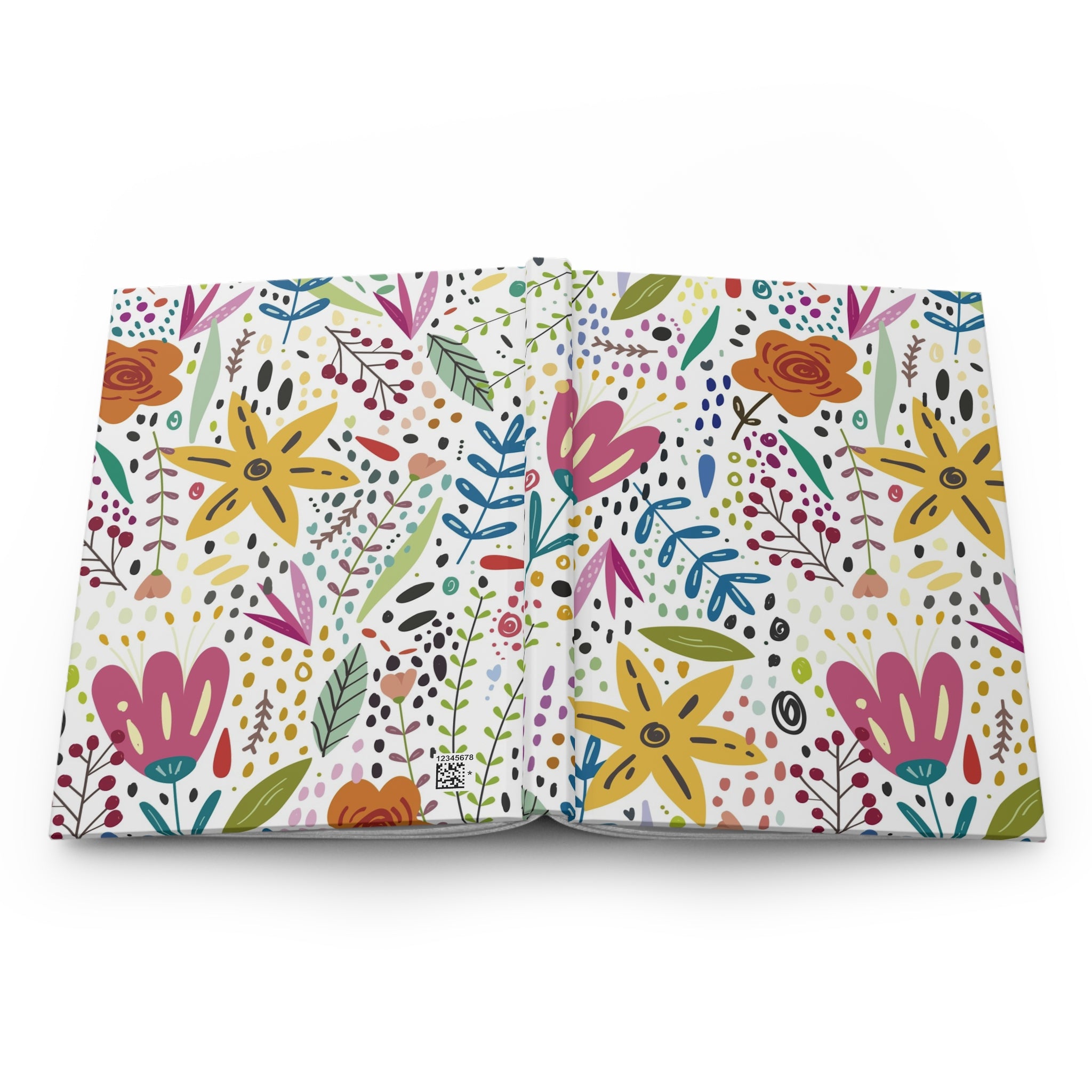 Hardcover Floral Journals