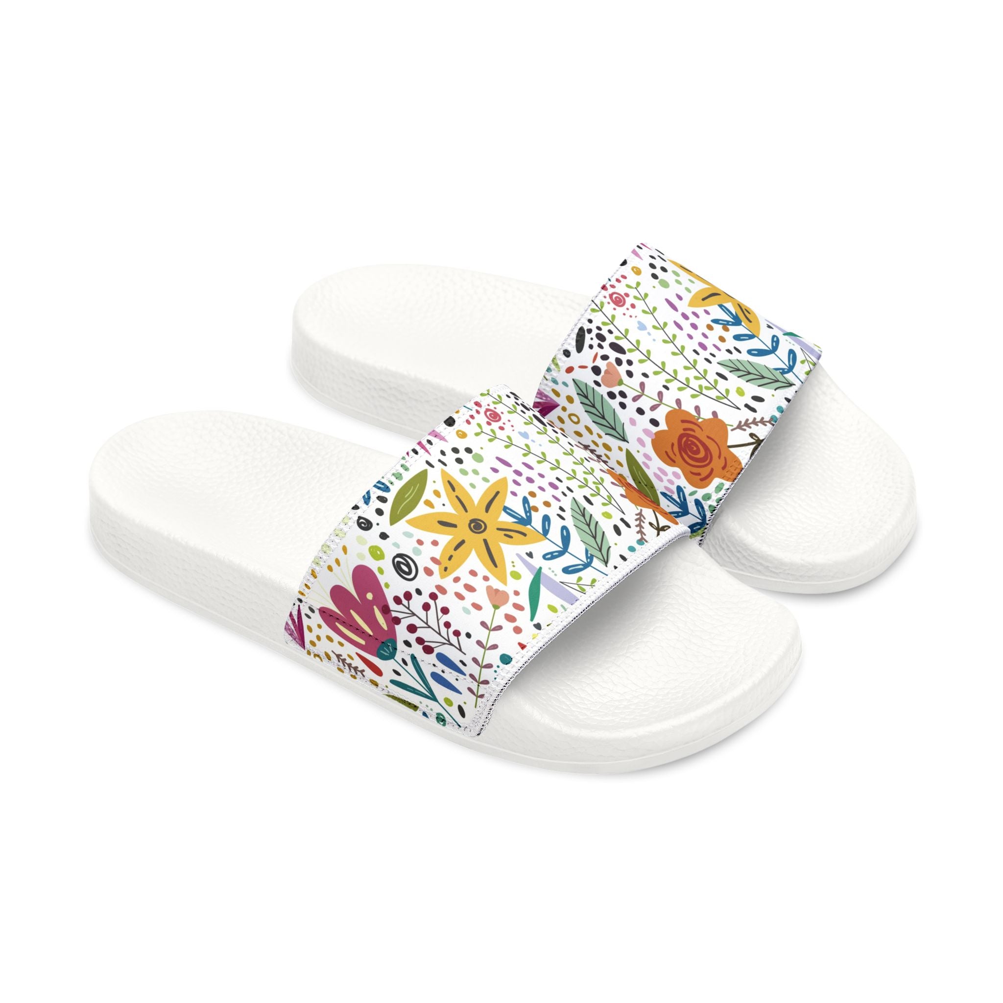 AuraVerde Wildflower Slide Sandals