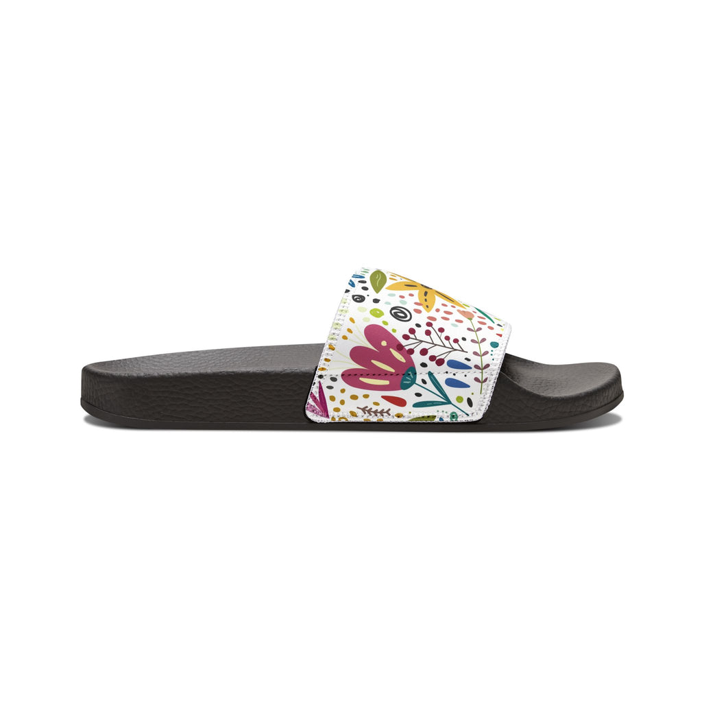 AuraVerde Wildflower Slide Sandals