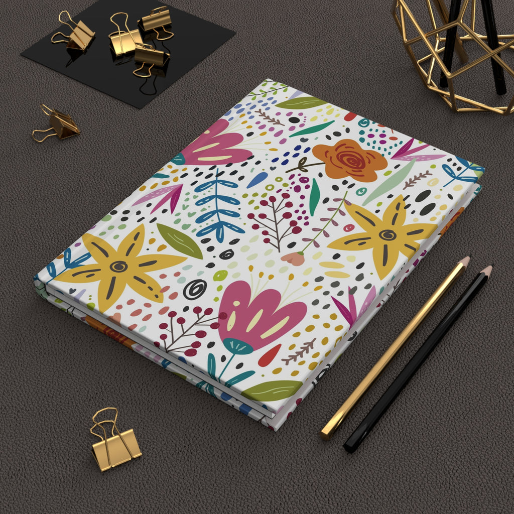 Hardcover Floral Journals