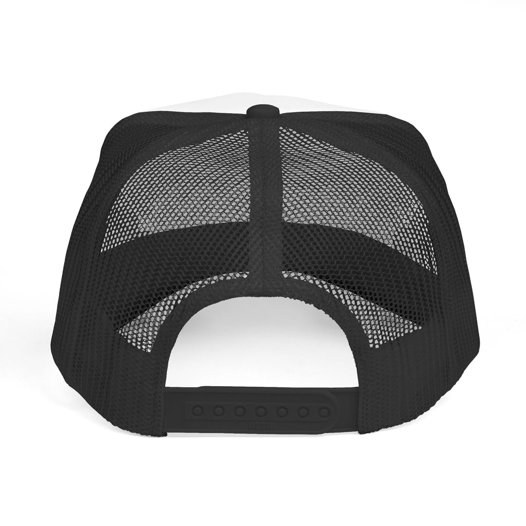 AuraVerde Yoga Trucker Hat | Silhouette Poses Mesh Cap