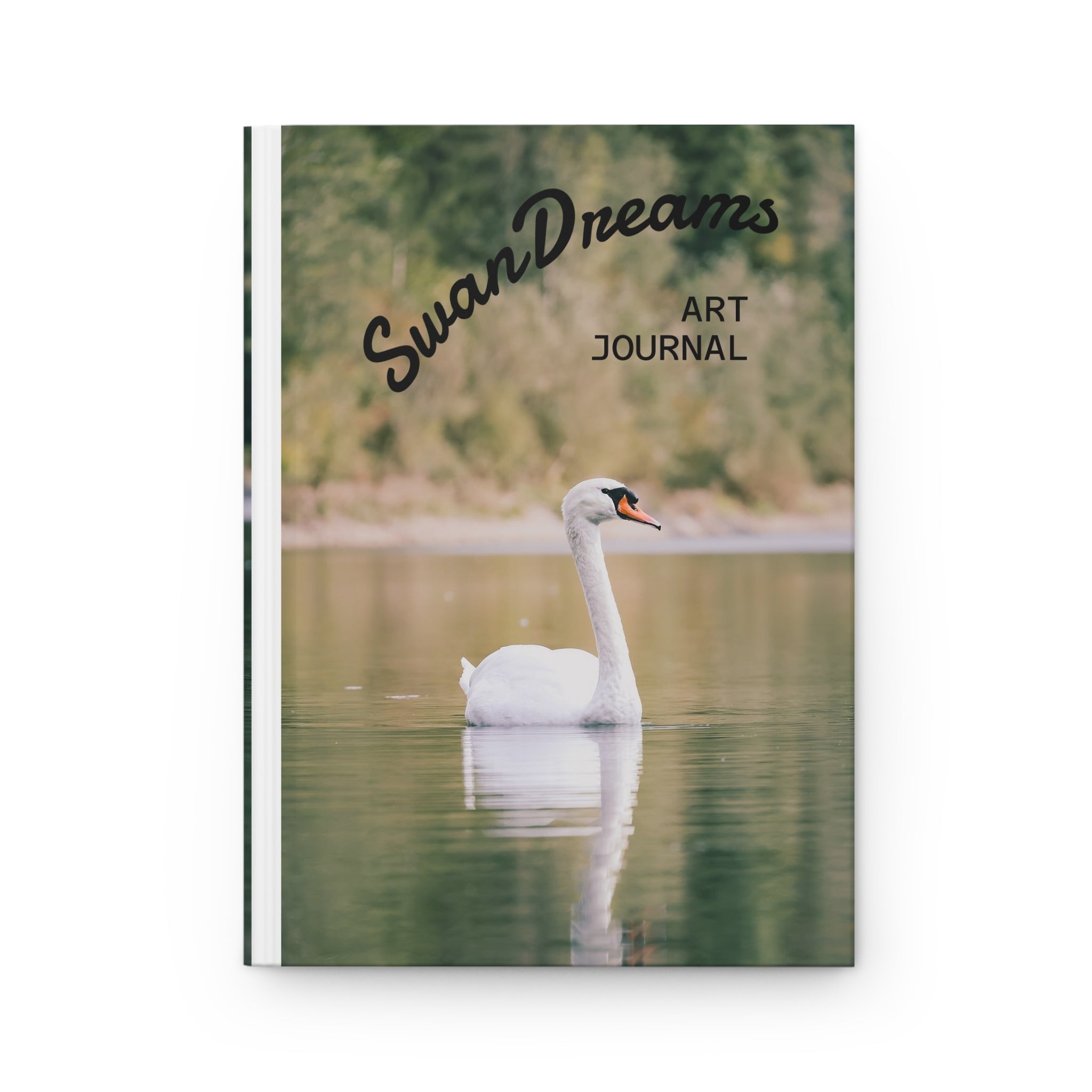 Swan Dreams Hardcover - Art Journal